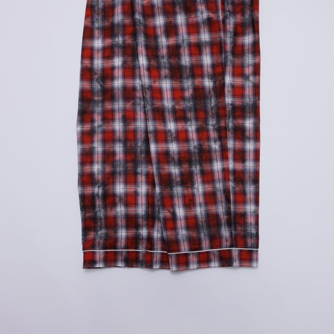 LOUNGE CHECK PANTS