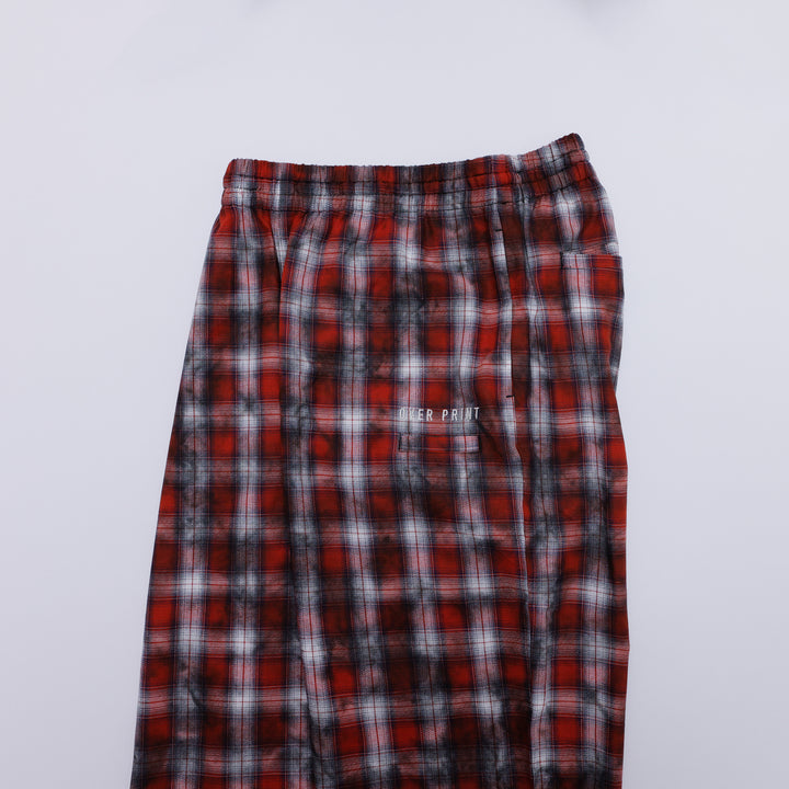 LOUNGE CHECK PANTS