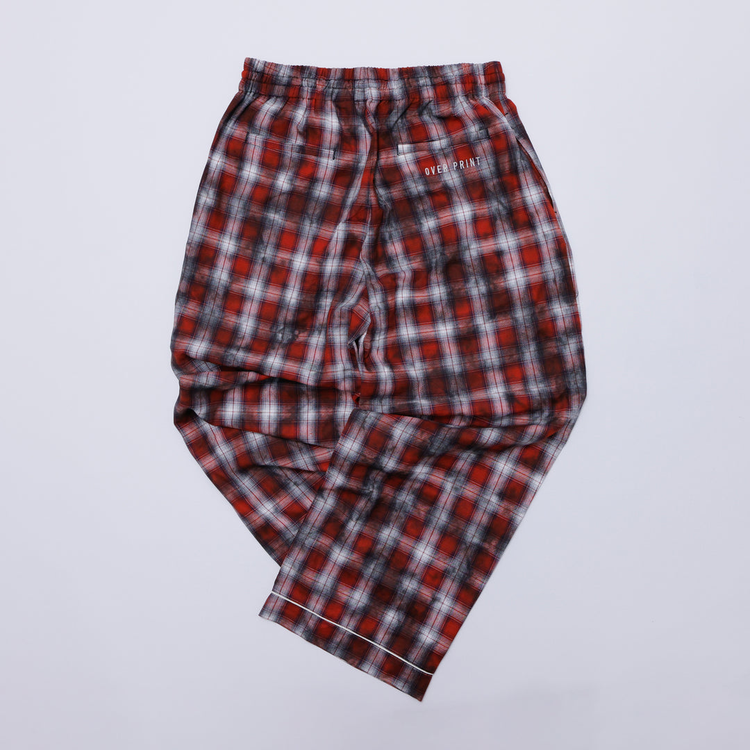 LOUNGE CHECK PANTS