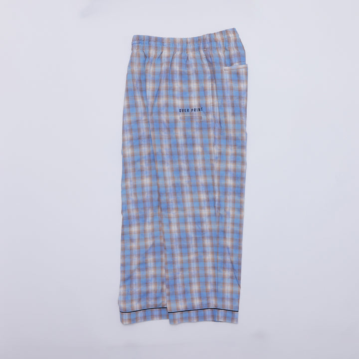 LOUNGE CHECK PANTS