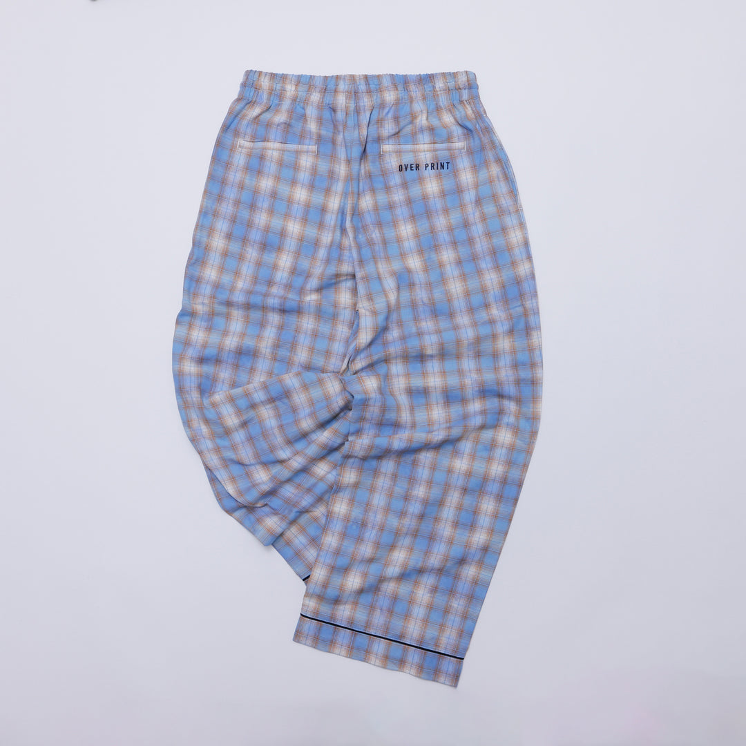 LOUNGE CHECK PANTS