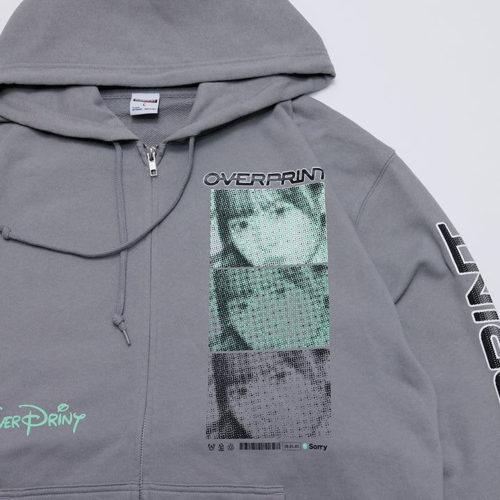 DOT ART Zip Hoodie