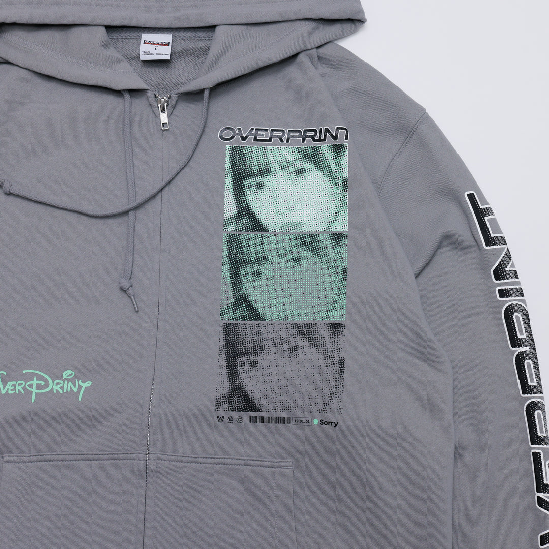 DOT ART Zip Hoodie