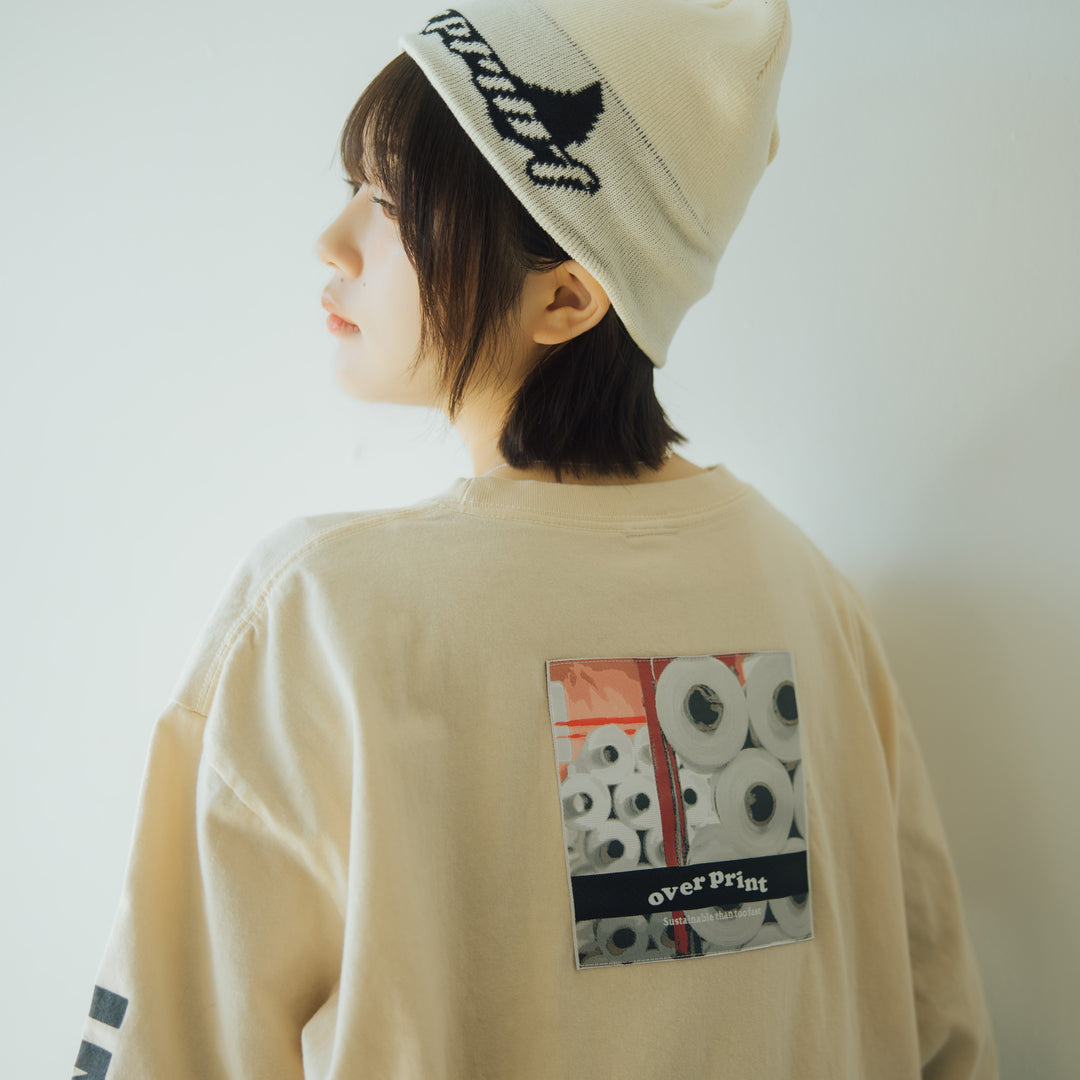 (3.20 22:00new release)SPACE DYE LS Tee(white)