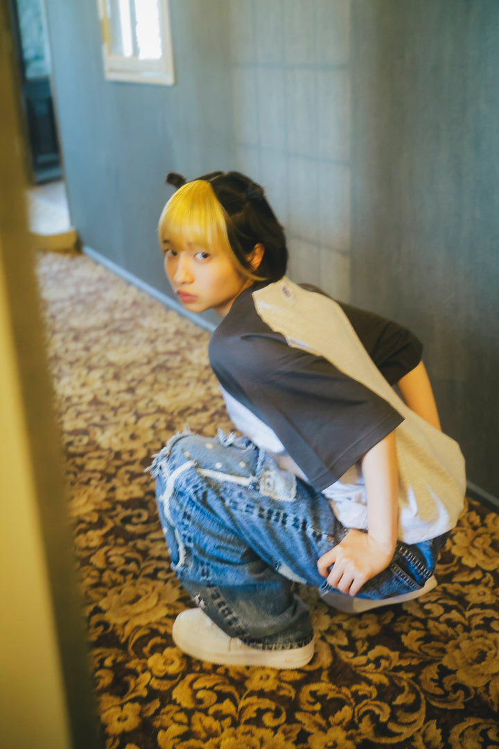 REPAIR DENIM PANTS