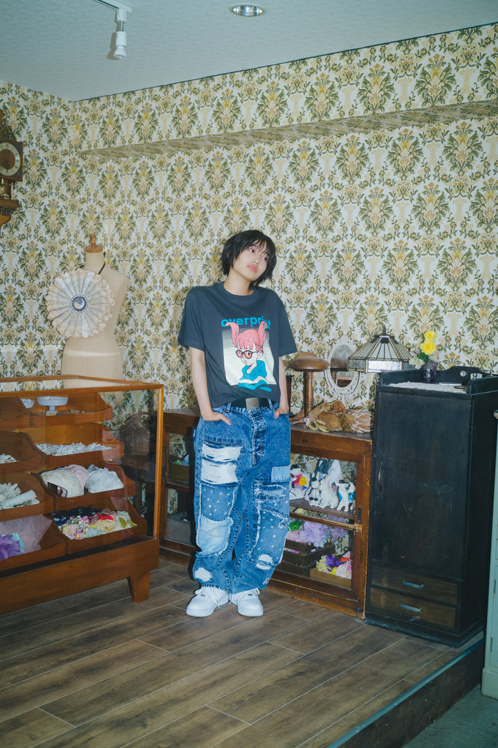 REPAIR DENIM PANTS