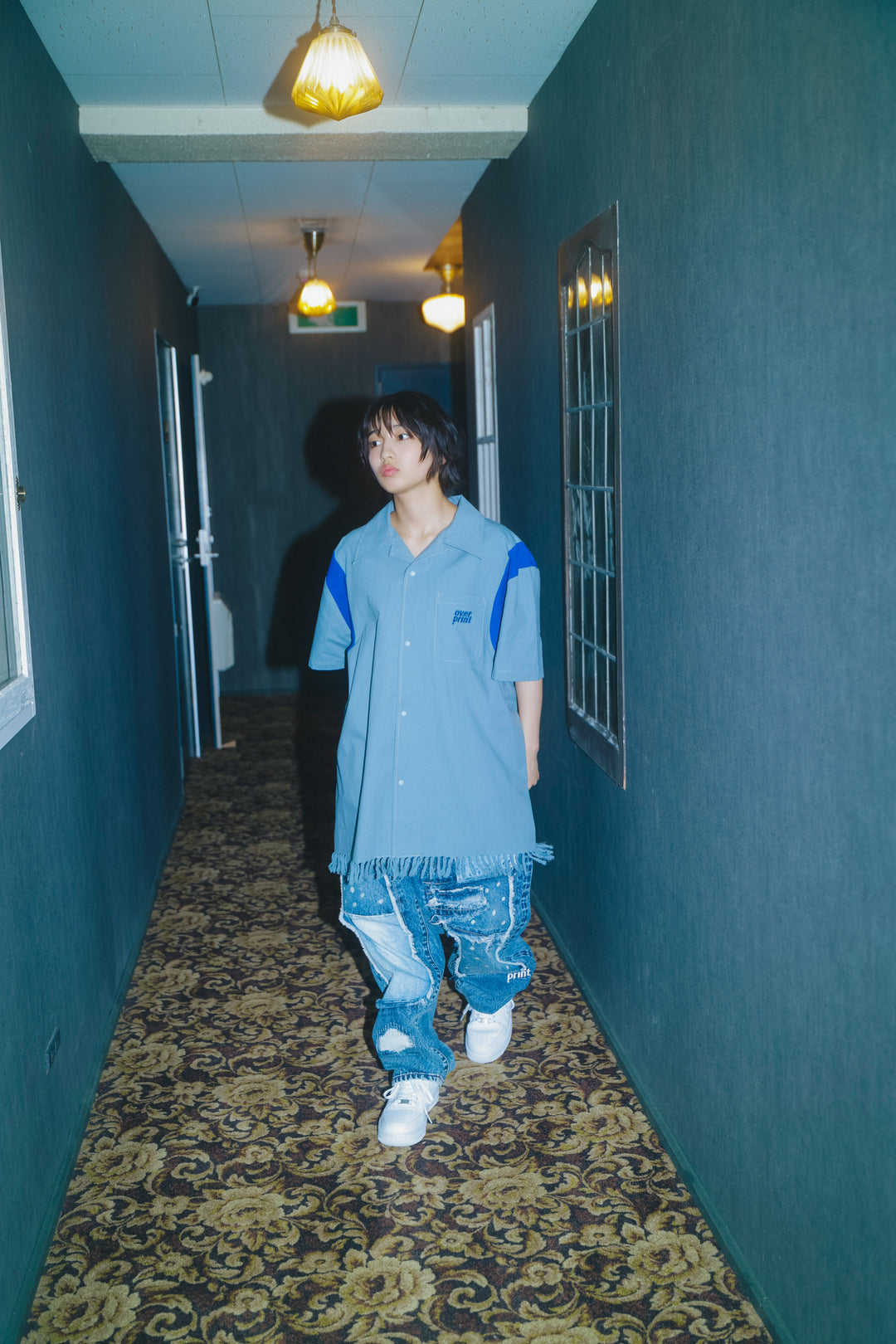 REPAIR DENIM PANTS
