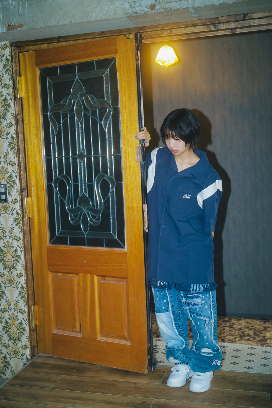 REPAIR DENIM PANTS