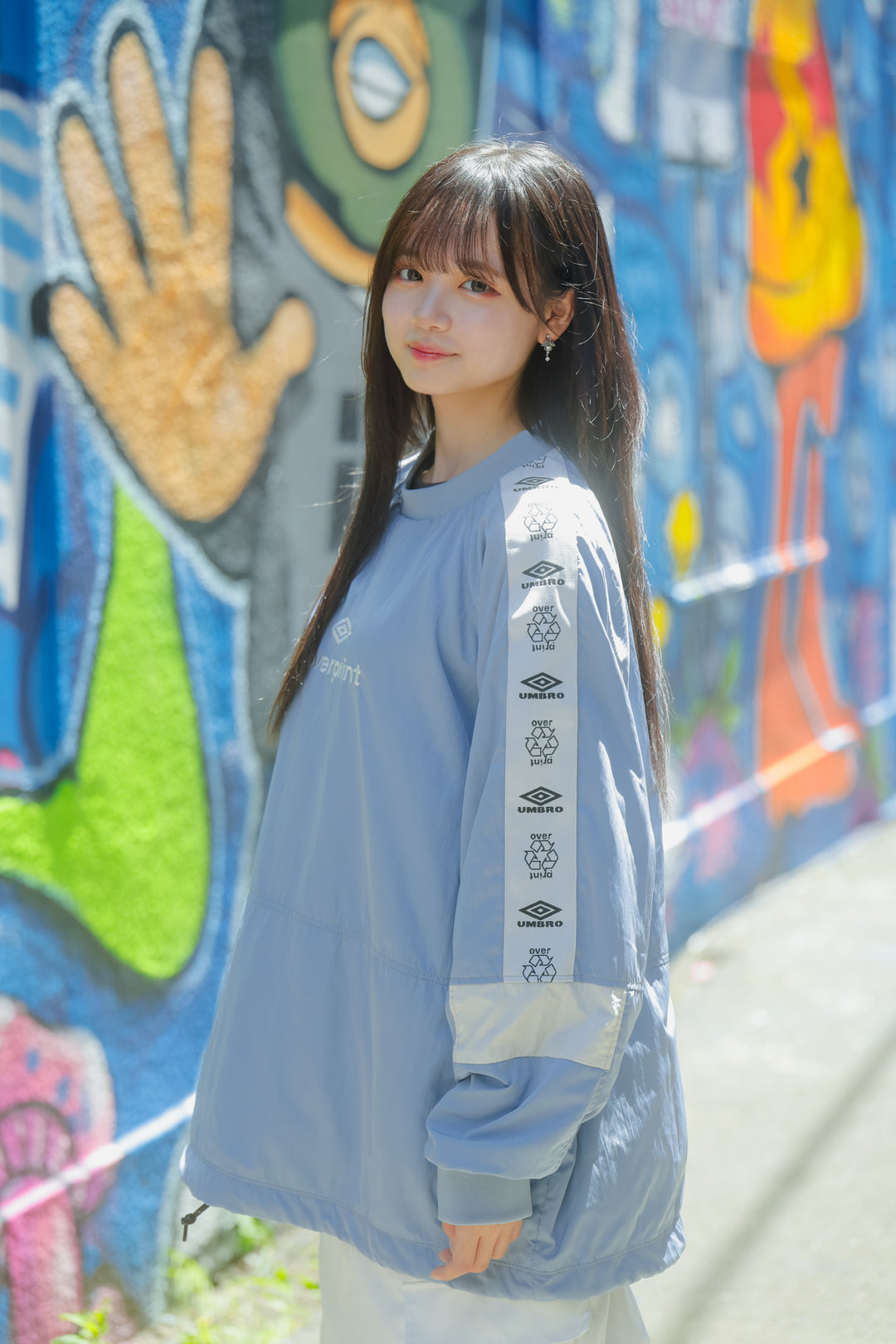 UMBRO * over print Drill top