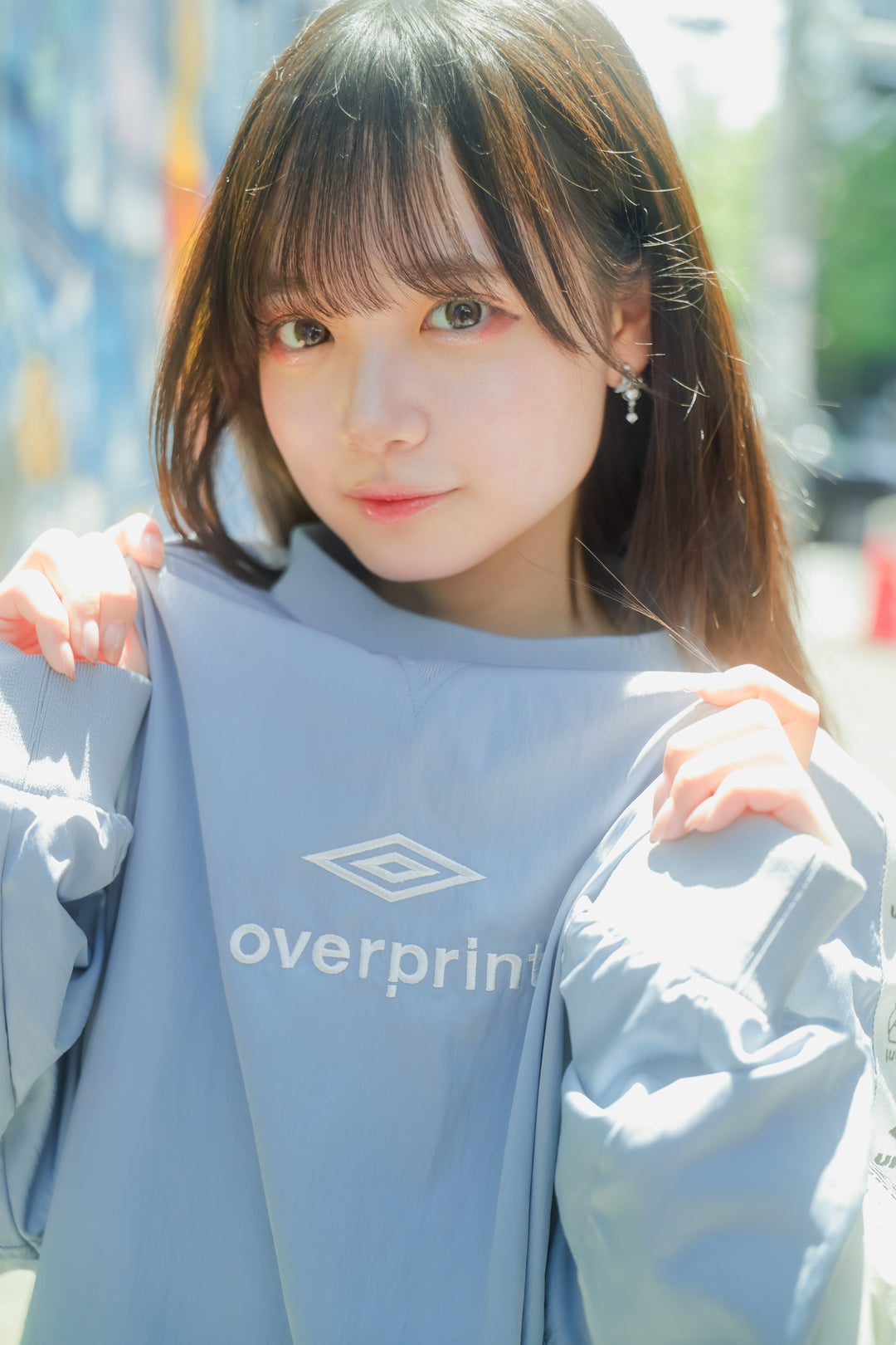 UMBRO * over print Drill top