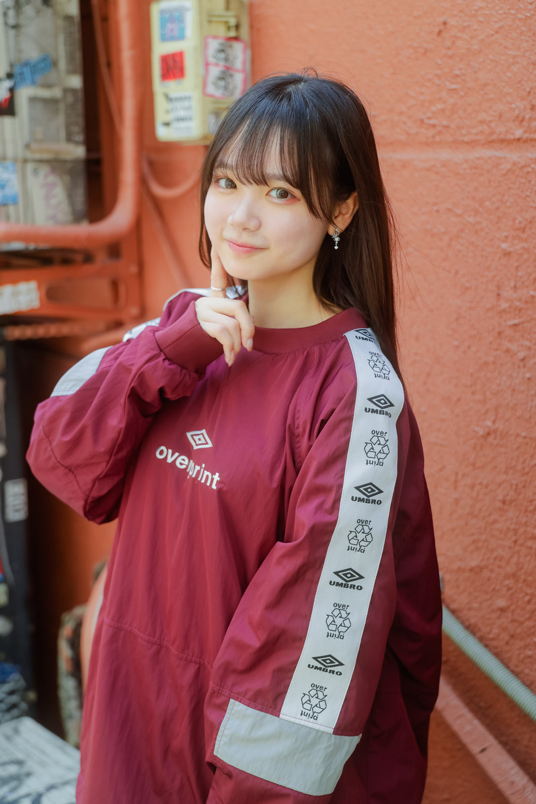 UMBRO * over print Drill top