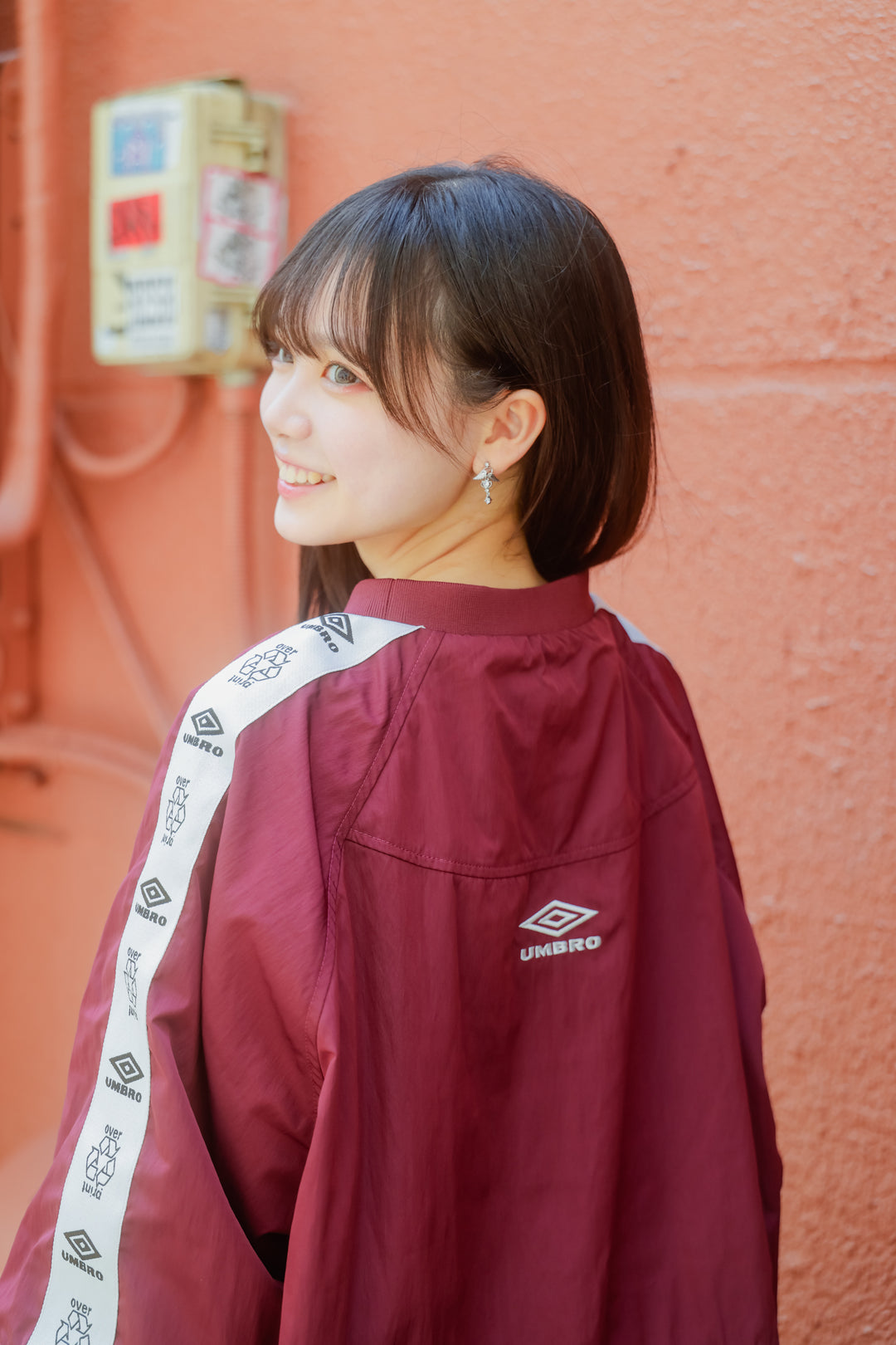 UMBRO * over print Drill top