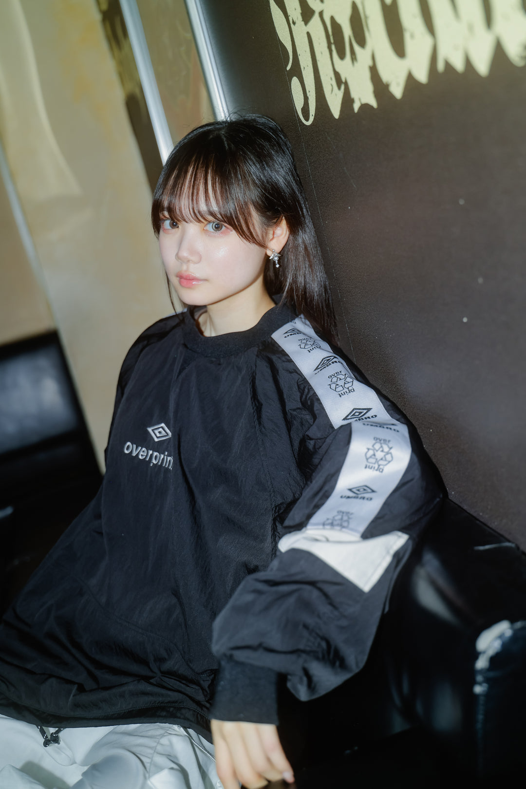 UMBRO * over print Drill top