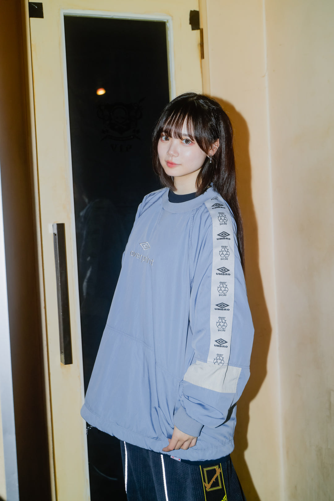 UMBRO * over print Drill top