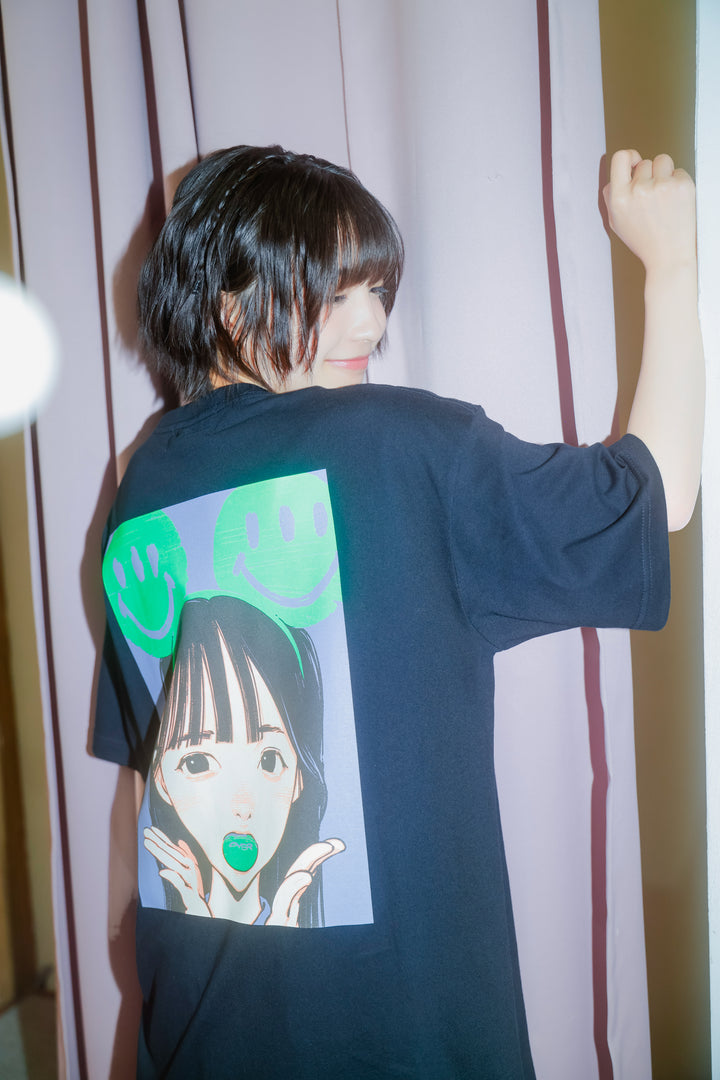 (残り4点)POP ART Tee Ver:24 NEON GREEN ICONIC