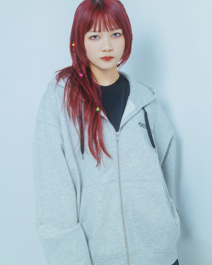 OVERPRINT  Zip Hoodie