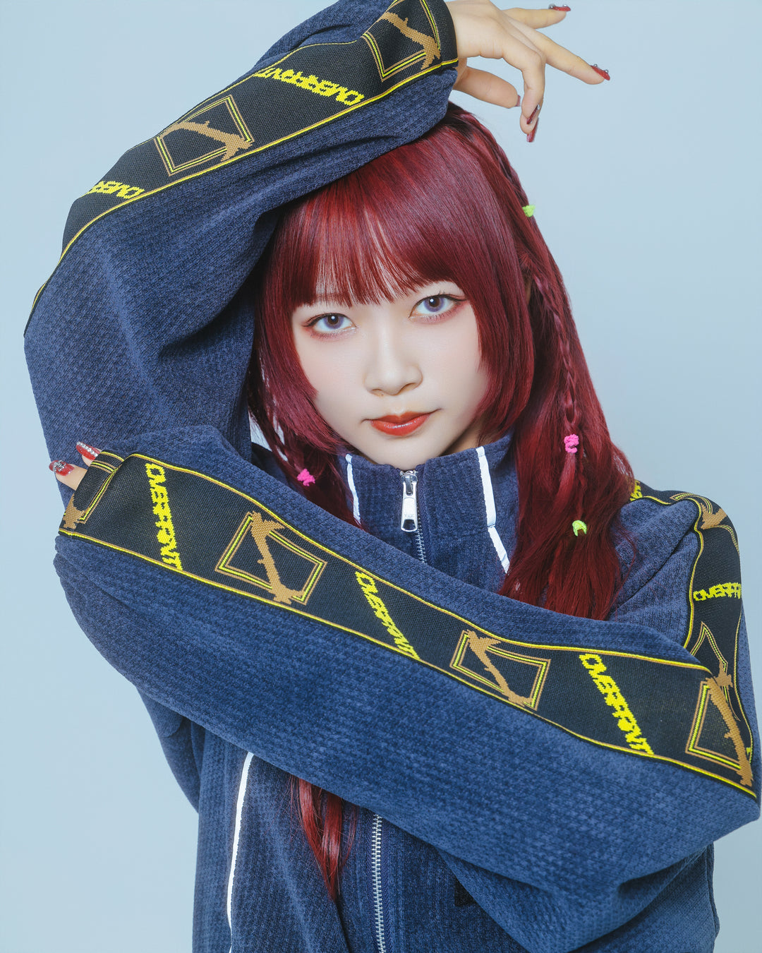 Jacquard Knit  jersey jacket
