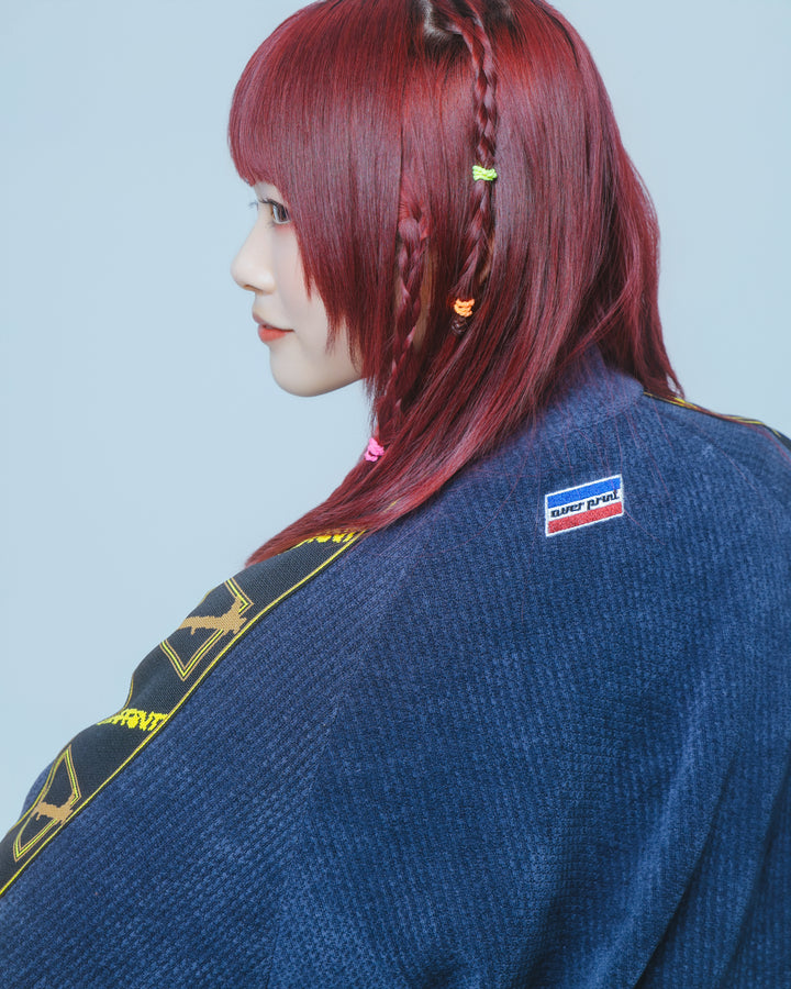 Jacquard Knit  jersey jacket