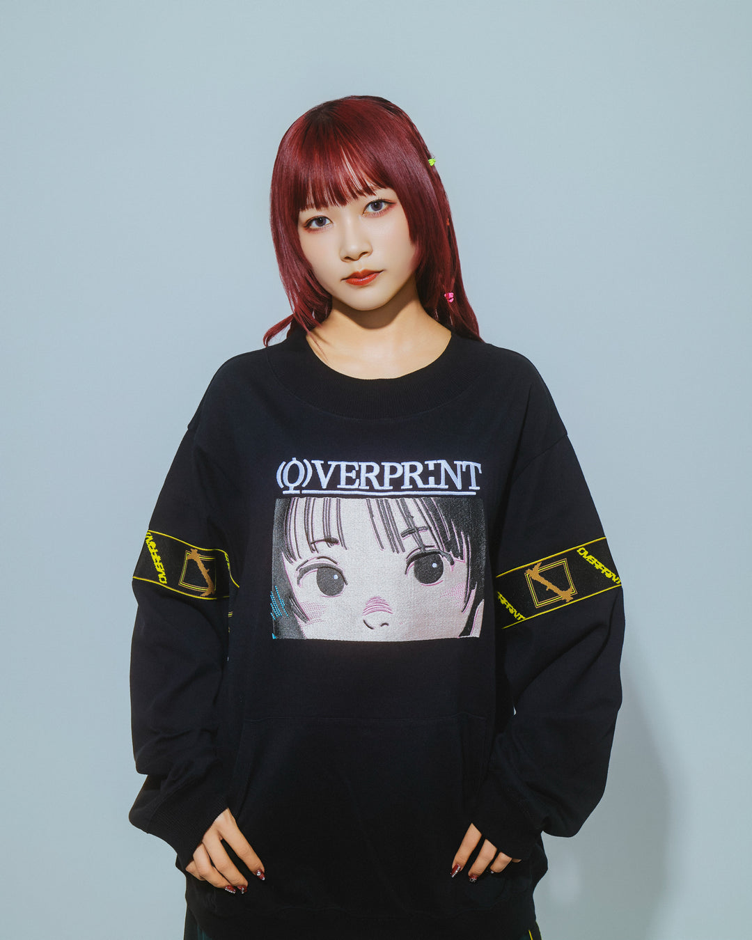 EYES sweat like LS Tee