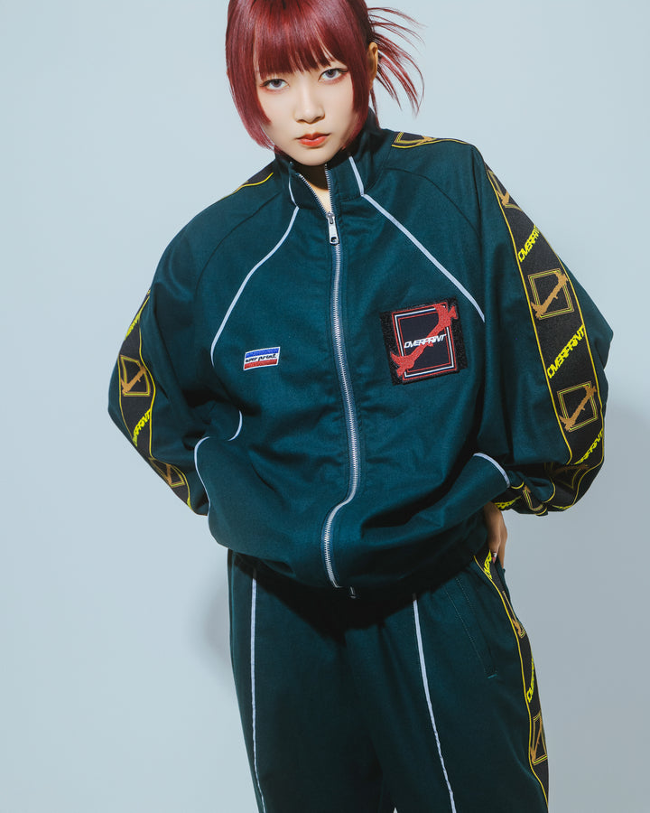 Wool jersey jacket