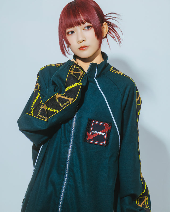 Wool jersey jacket