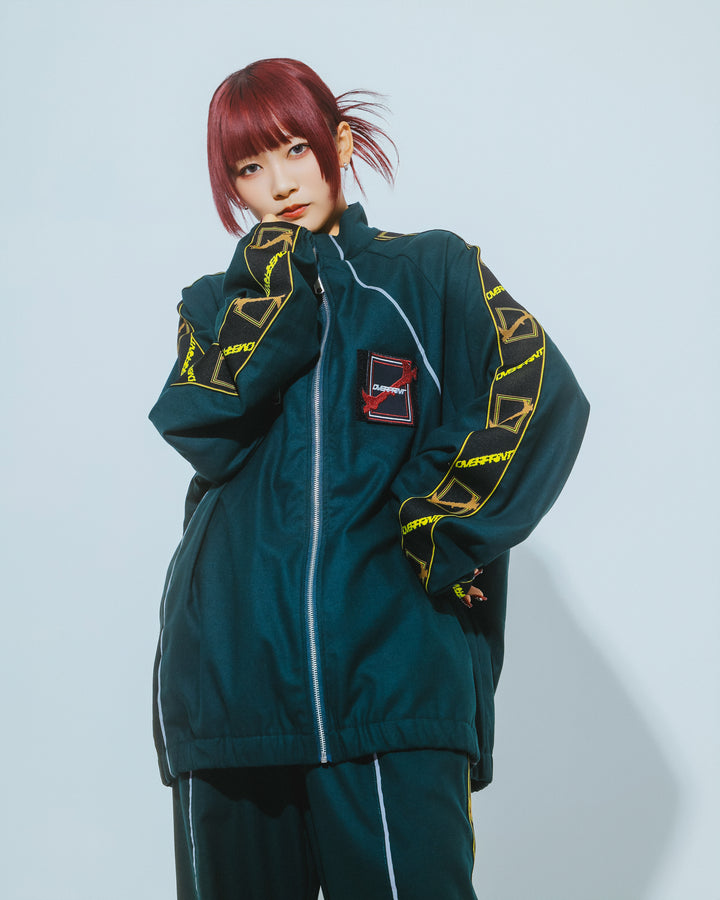 Wool jersey jacket