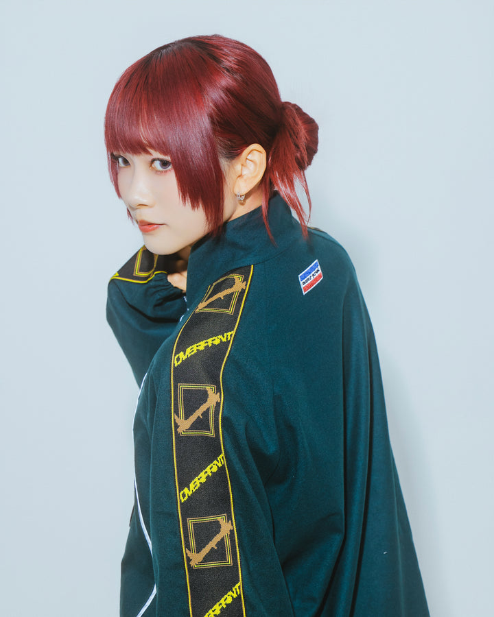 Wool jersey jacket