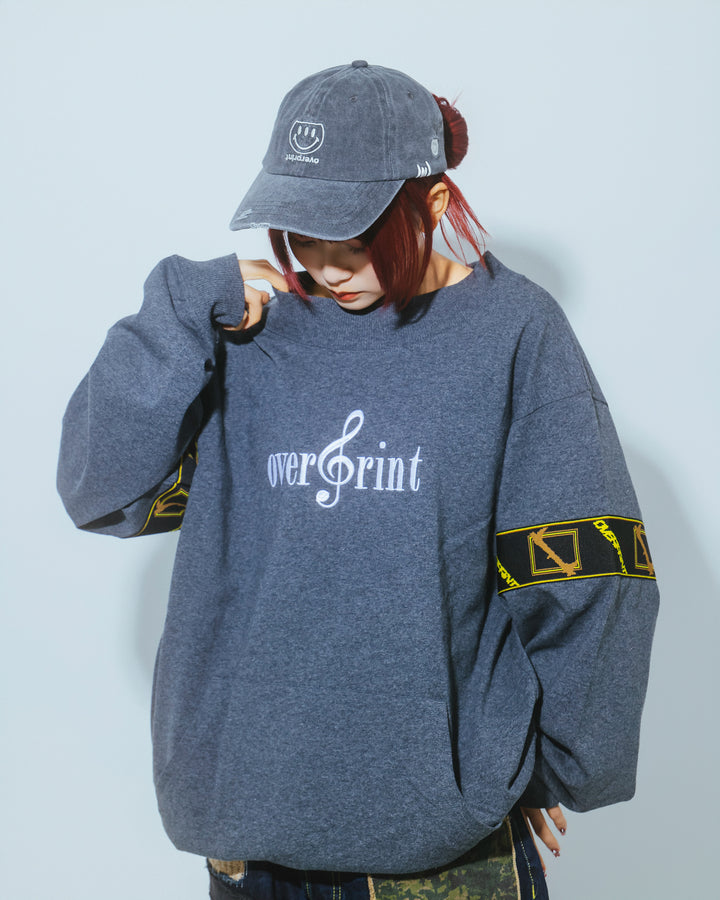 G clef sweat like LS Tee