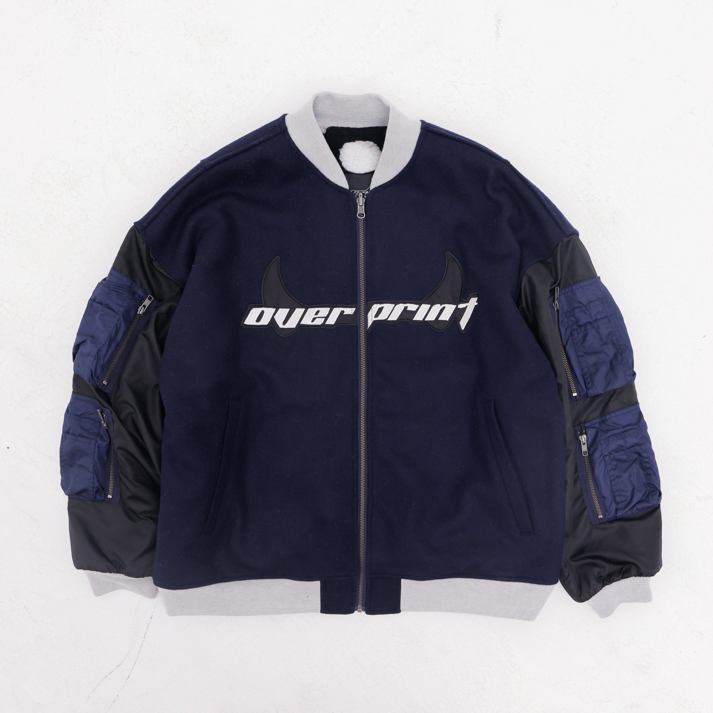 Melton MA-1 jacket – over print