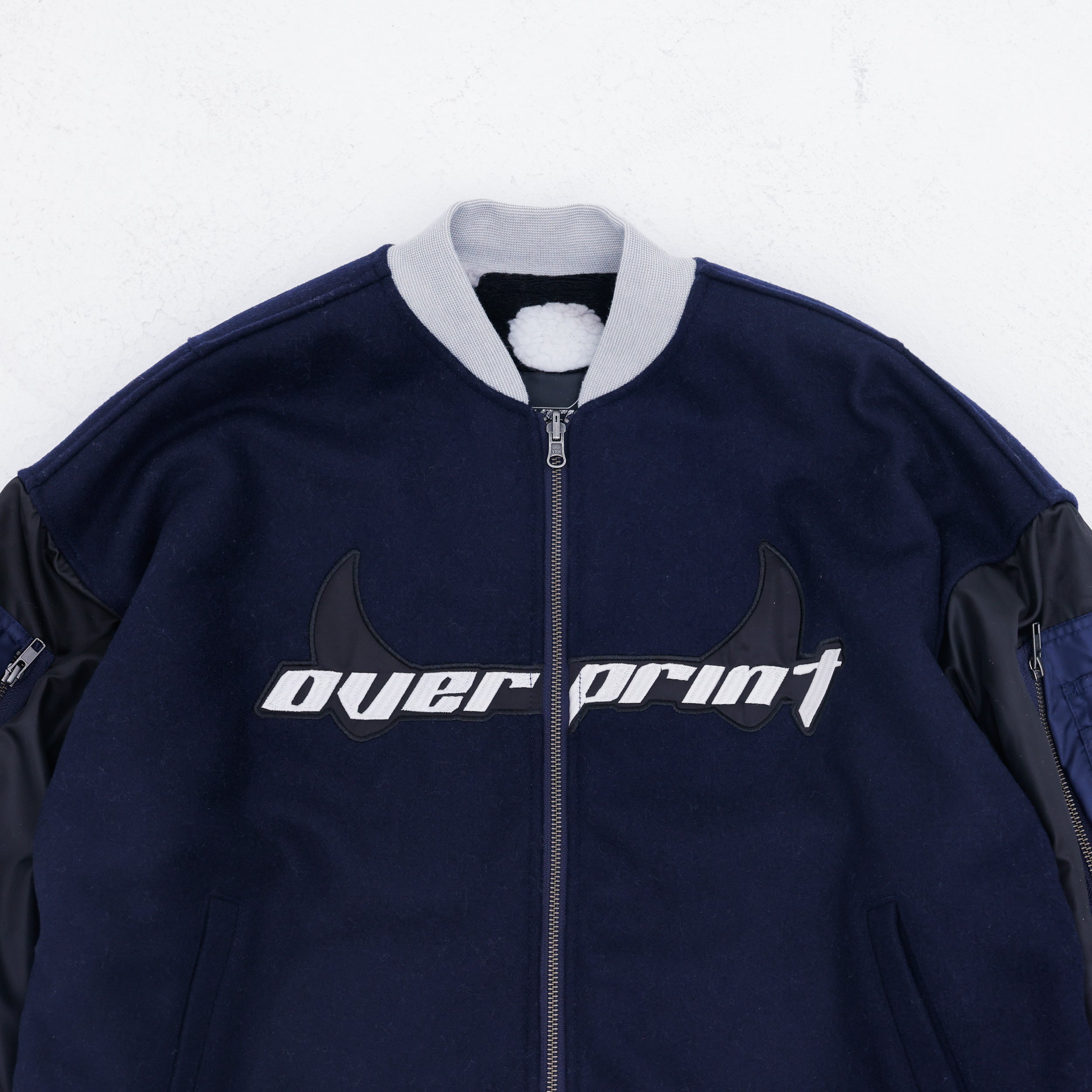 Melton MA-1 jacket – over print