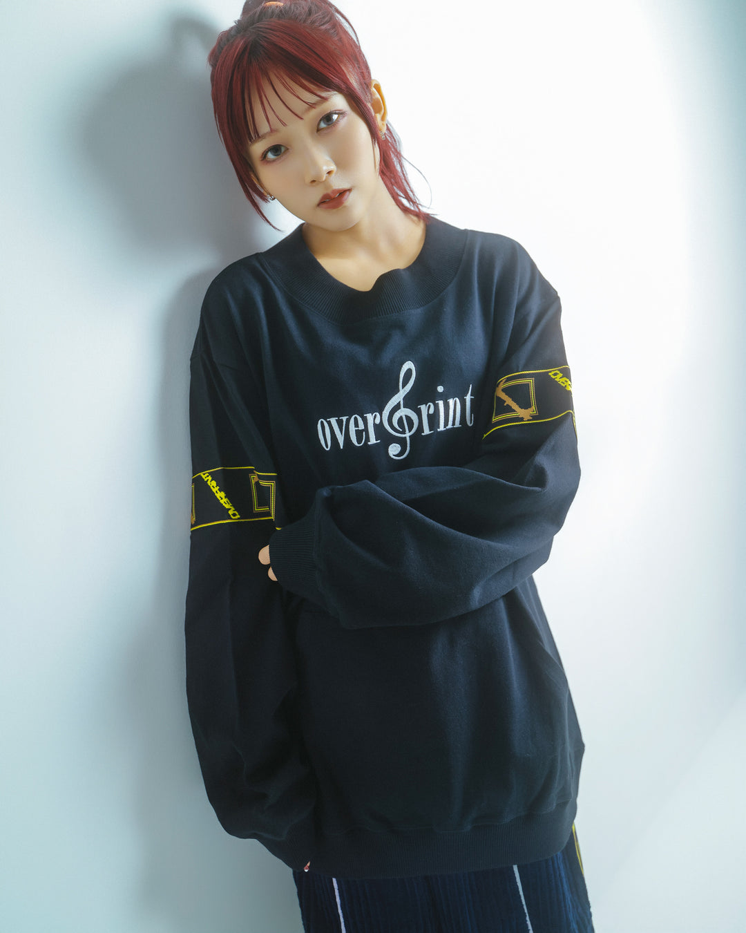 G clef sweat like LS Tee