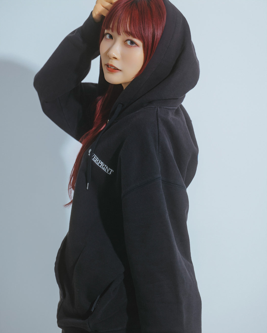 OVERPRINT  Zip Hoodie