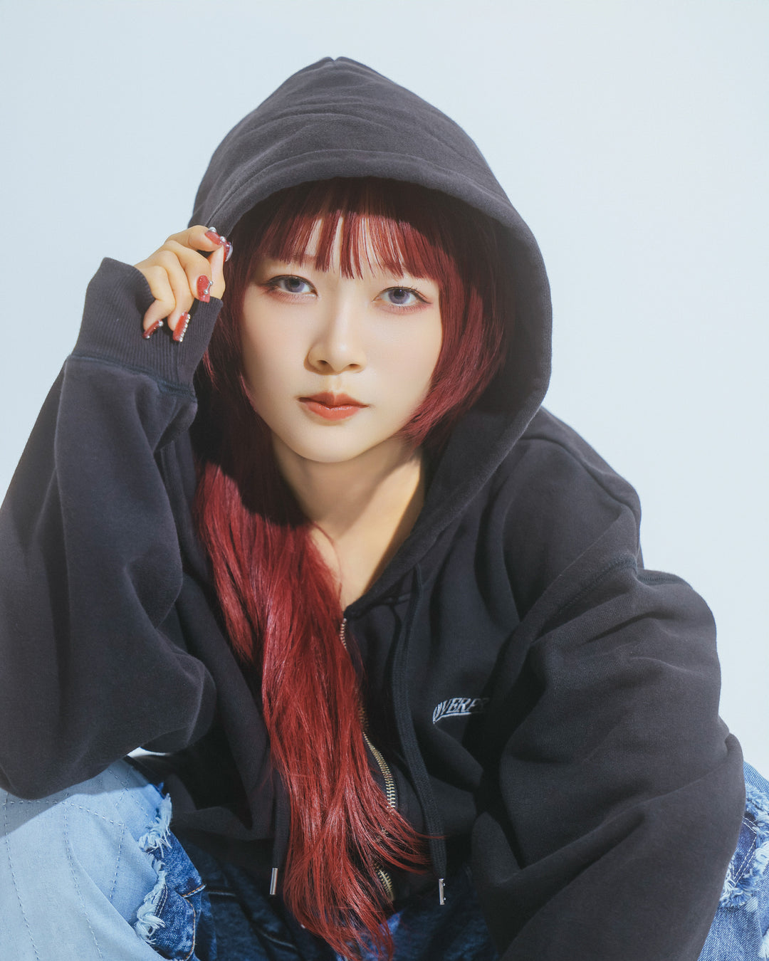 OVERPRINT  Zip Hoodie