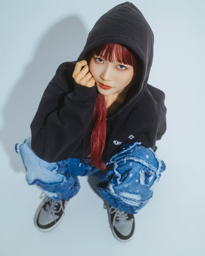 OVERPRINT  Zip Hoodie