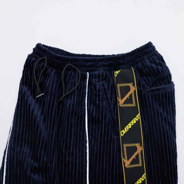 Corduroy jersey pants