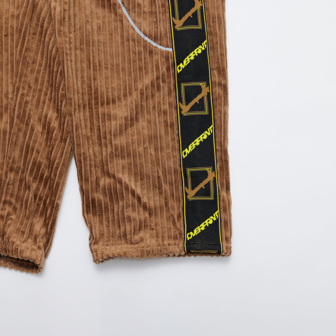 Corduroy jersey pants