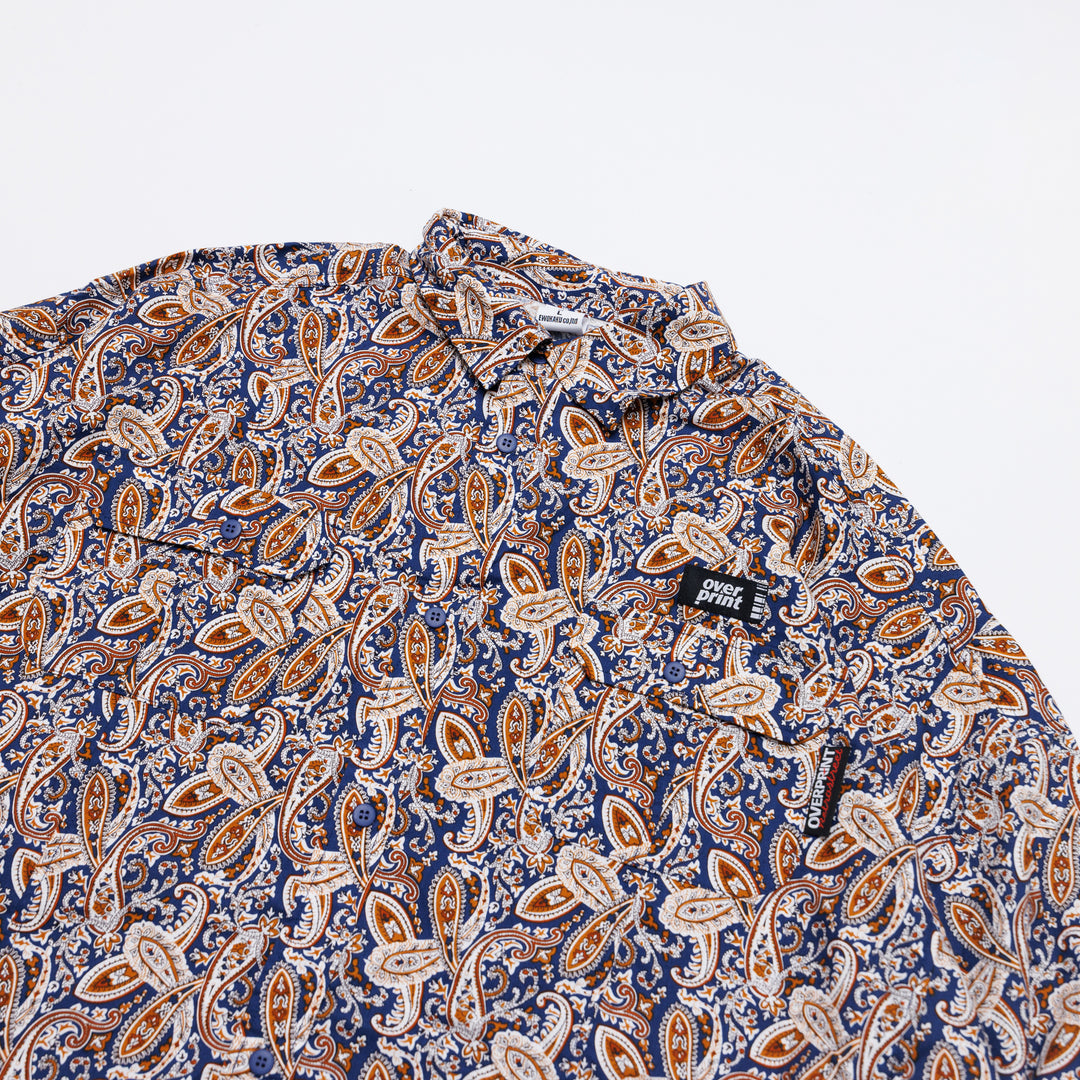 BREAK WIDE SHIRTS(PAISLEY)
