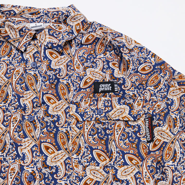 BREAK WIDE SHIRTS(PAISLEY)