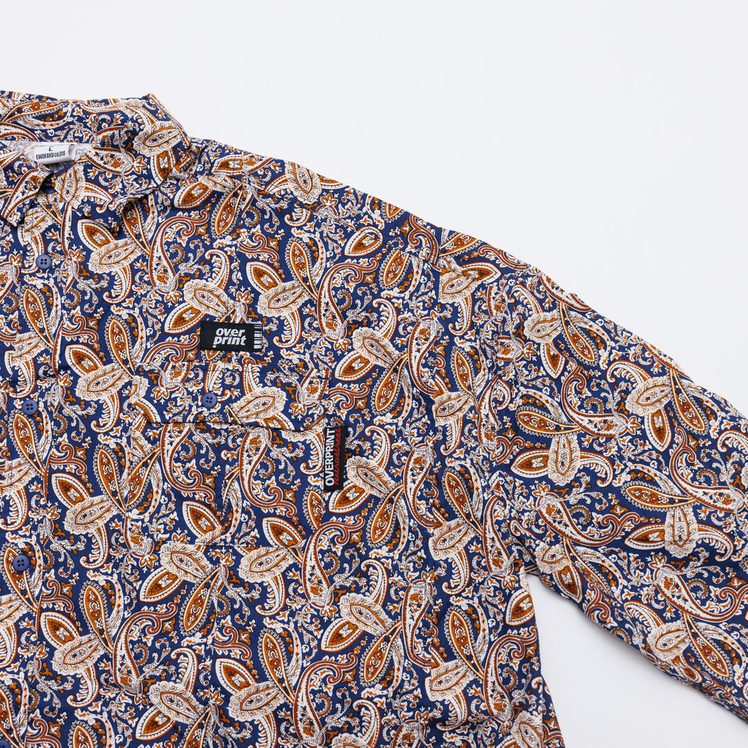 BREAK WIDE SHIRTS(PAISLEY)