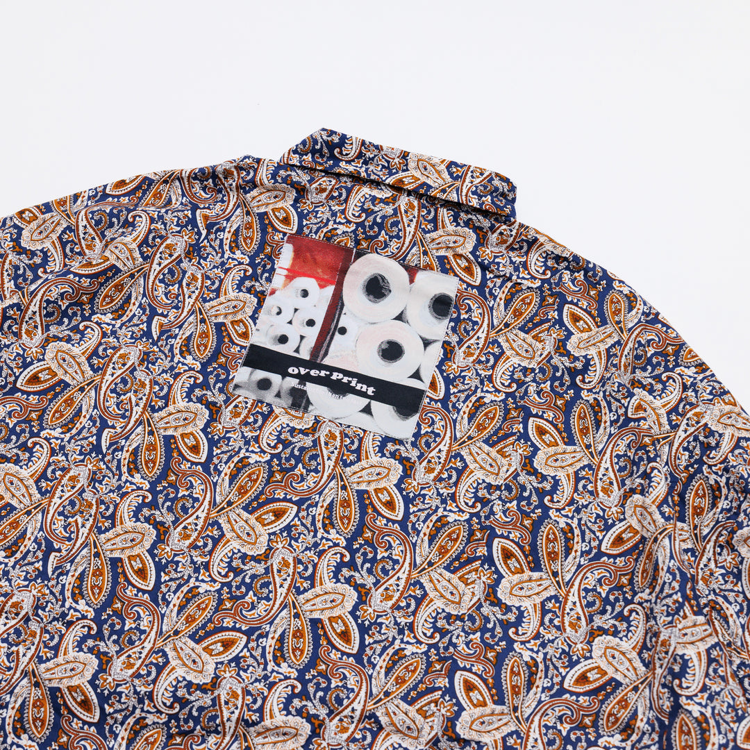 BREAK WIDE SHIRTS(PAISLEY)