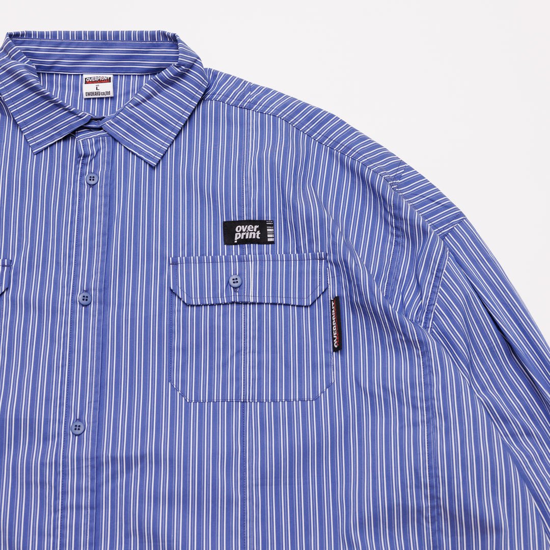 BREAK WIDE SHIRTS(STRIPE)