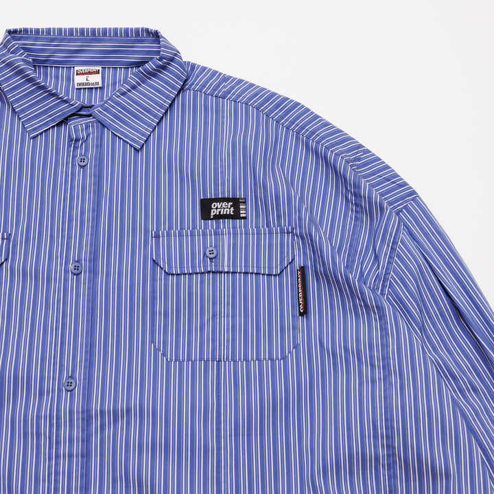 BREAK WIDE SHIRTS(STRIPE)