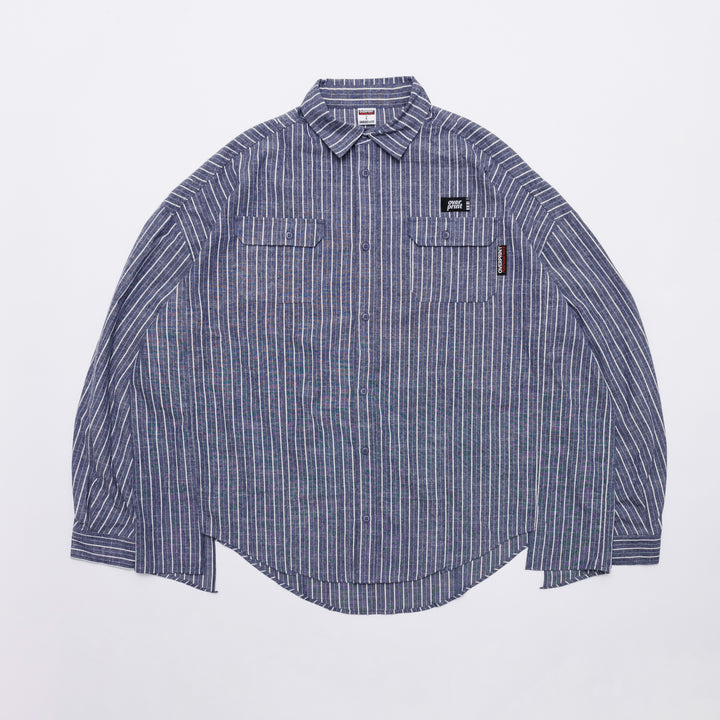 BREAK WIDE SHIRTS(STRIPE)