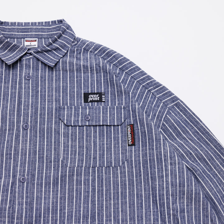 BREAK WIDE SHIRTS(STRIPE)