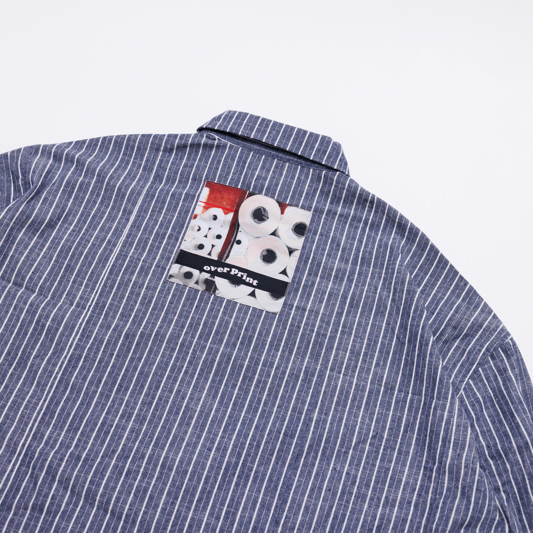 BREAK WIDE SHIRTS(STRIPE)