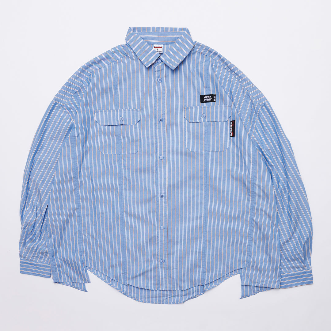 BREAK WIDE SHIRTS(STRIPE)