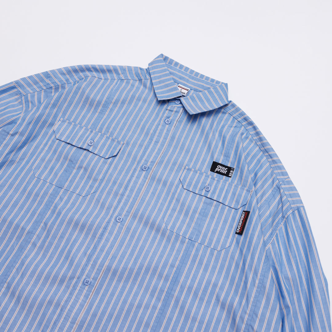 BREAK WIDE SHIRTS(STRIPE)