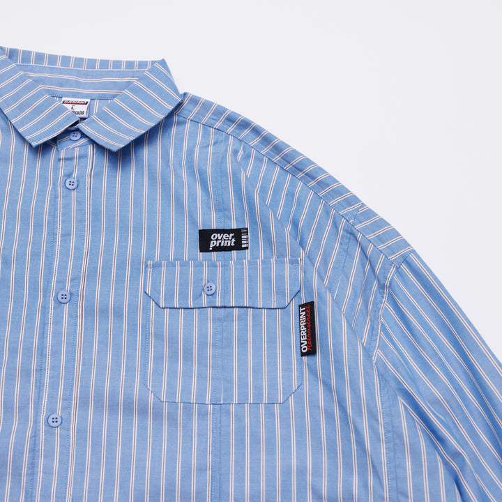 BREAK WIDE SHIRTS(STRIPE)