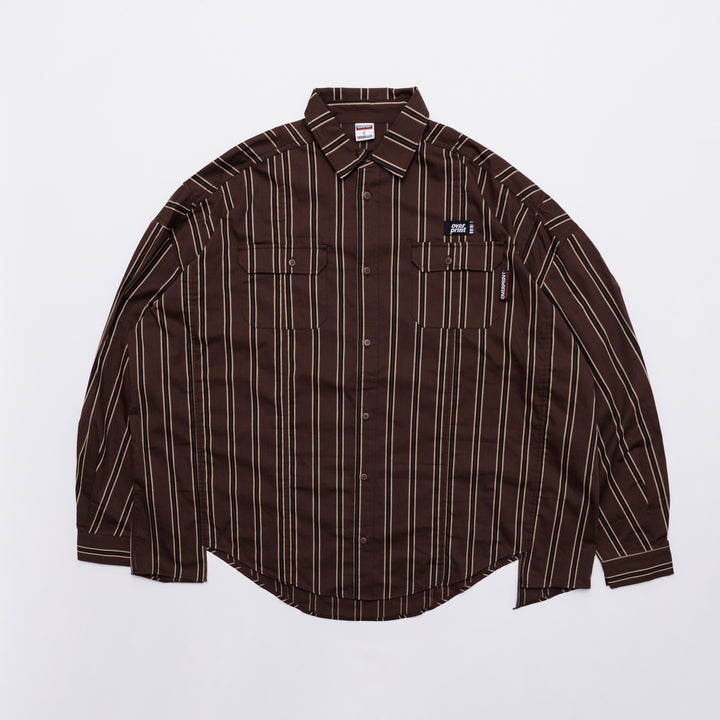BREAK WIDE SHIRTS(STRIPE)