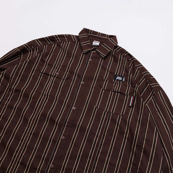 BREAK WIDE SHIRTS(STRIPE)